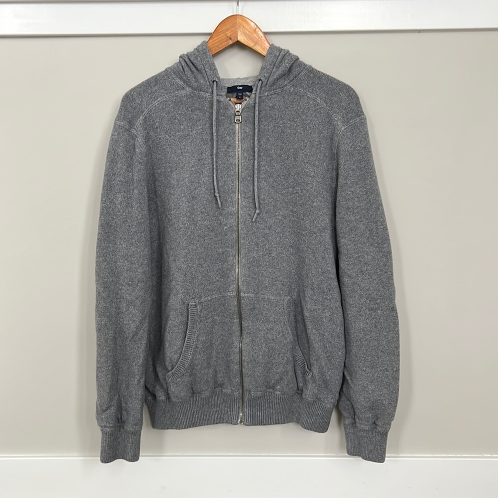 Gap, grey hoodie, size: L.